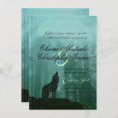 Uitnodiging tot uitzending van Fantasy Book Weddin (Voorkant / Achterkant)