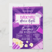 Uitnodiging tot uitzending van filmnacht (Voorkant)