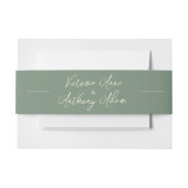 Uitnodiging tot uitzending van gepersonaliseerde g uitnodigingen wikkel (Voorkant Voorbeeld)