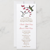 Uitnodiging tot  uitzending van gevechtsvogels (Voorkant)