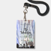 Uitnodiging tot uitzending van het festival voor l badge (Voorzijde met lanyard)