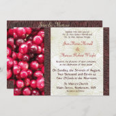 Uitnodiging tot uitzending van het huwelijk met Cr (Voorkant / Achterkant)