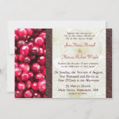 Uitnodiging tot uitzending van het huwelijk met Cr (Voorkant)