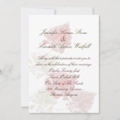 Uitnodiging tot uitzending van het huwelijk van El (Voorkant)