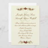 Uitnodiging tot uitzending van het huwelijk van El (Voorkant / Achterkant)