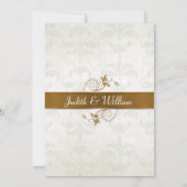 Uitnodiging tot uitzending van het huwelijk van El (Achterkant)