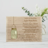 Uitnodiging tot uitzending van het landelijke Wood (Staand voorkant)