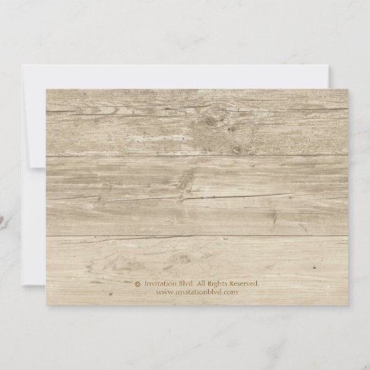 Uitnodiging tot uitzending van het landelijke Wood (Achterkant)