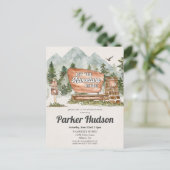 Uitnodiging tot uitzending van het nationale park  (Staand voorkant)