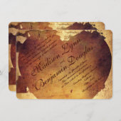 Uitnodiging tot uitzending van koninklijke weduwen (Voorkant / Achterkant)