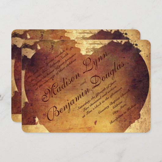 Uitnodiging tot uitzending van koninklijke weduwen (Voorkant / Achterkant)