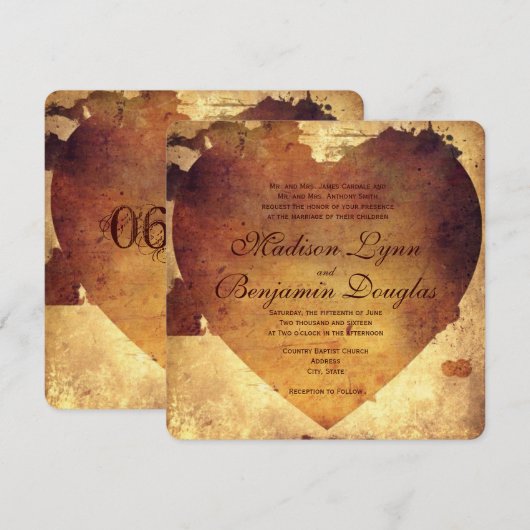 Uitnodiging tot uitzending van koninklijke weduwen (Voorkant / Achterkant)