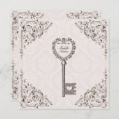 Uitnodiging tot uitzending van liefdesweddenschap (Voorkant / Achterkant)