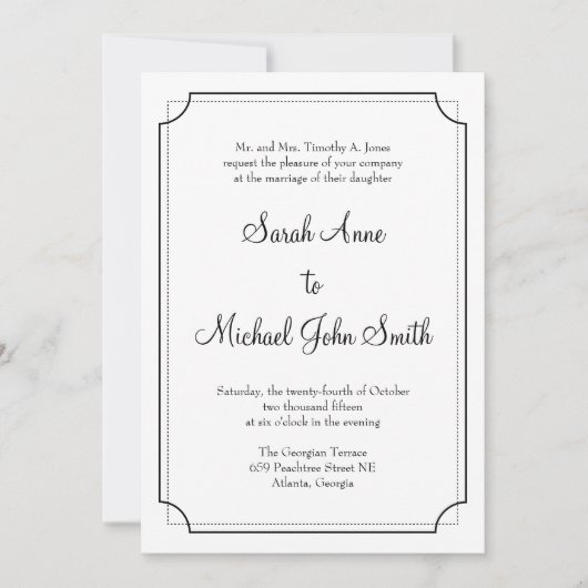 Uitnodiging tot uitzending van Lijsten (Voorkant)