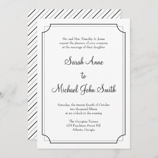 Uitnodiging tot uitzending van Lijsten (Voorkant / Achterkant)