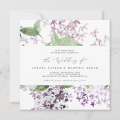 Uitnodiging tot uitzending van Lila Rustisch huwel (Voorkant)