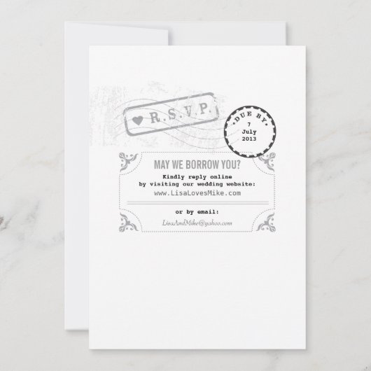 Uitnodiging tot uitzending van moderne bibliotheek (Achterkant)