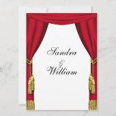 Uitnodiging tot uitzending van Movie Theme Wedding (Achterkant)