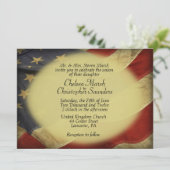 Uitnodiging tot uitzending van noodlottige Amerika (Staand voorkant)