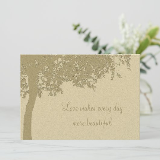 Uitnodiging tot uitzending van persoonlijke avonde (Staand voorkant)