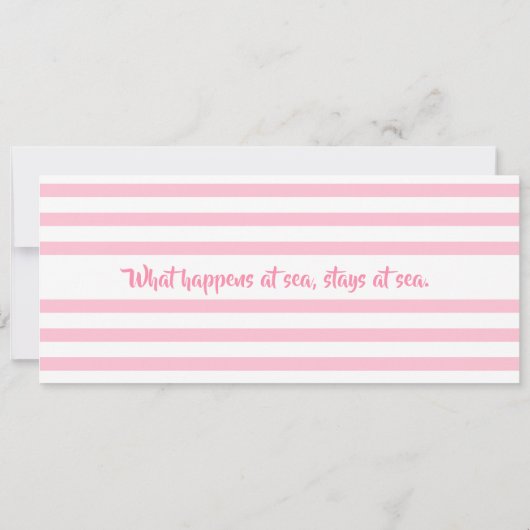 Uitnodiging tot uitzending van persoonlijke Birthd (Achterkant)