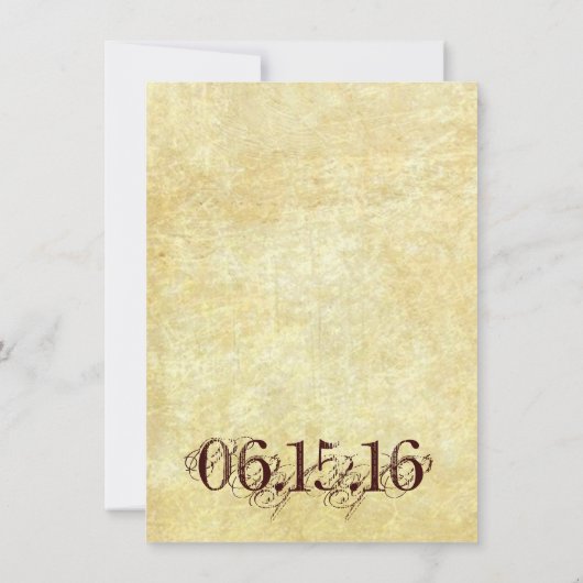 Uitnodiging tot uitzending van  ridder (Achterkant)