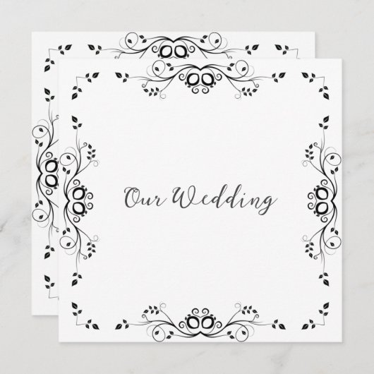 Uitnodiging tot uitzending van ridderridzondridder (Voorkant / Achterkant)