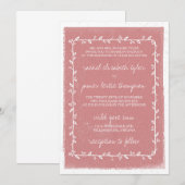 Uitnodiging tot uitzending van Romantische Waterve (Voorkant / Achterkant)