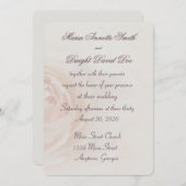 Uitnodiging tot uitzending van Rozen voor gevlekt (Voorkant / Achterkant)