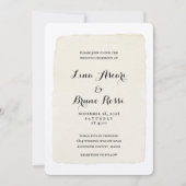 Uitnodiging tot uitzending van Rustic Pen & Ink Sc (Voorkant)