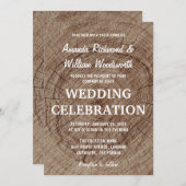 Uitnodiging tot uitzending van Rustige  bomen (Voorkant / Achterkant)