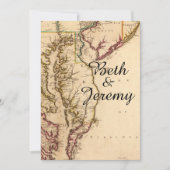 Uitnodiging tot uitzending van Rustige  Chesapeake (Voorkant)