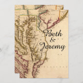 Uitnodiging tot uitzending van Rustige  Chesapeake (Voorkant / Achterkant)