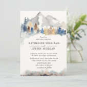 Uitnodiging tot uitzending van Rustige waterverf m (Staand voorkant)