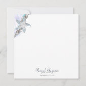 Uitnodiging tot uitzending van Starfish Wedding (Achterkant)