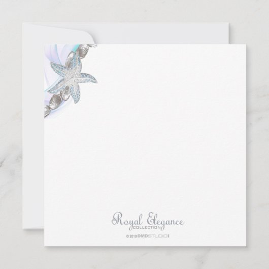 Uitnodiging tot uitzending van Starfish Wedding (Achterkant)