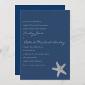 Uitnodiging tot uitzending van Starfish Wedding (Voorkant / Achterkant)