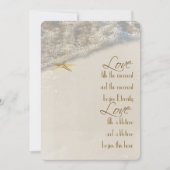 Uitnodiging tot uitzending van Starfish Wedding (Voorkant)