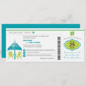 Uitnodiging tot uitzending van tropische instapkaa (Voorkant / Achterkant)