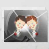 Uitnodiging tot uitzending van twee berichten over (Voorkant)