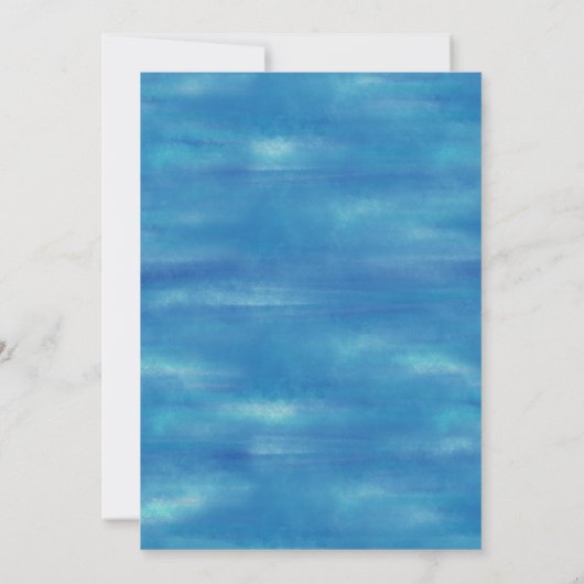 Uitnodiging tot uitzending van Waterverven over de (Achterkant)