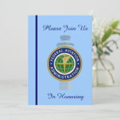 Uitnodiging tot uitzetting uit de luchtverkeerslei (Staand voorkant)