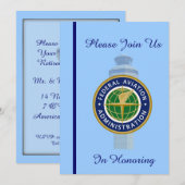 Uitnodiging tot uitzetting uit de luchtverkeerslei (Voorkant / Achterkant)