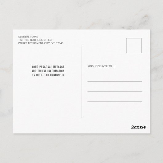 Uitnodiging tot uitzetting uit hoofde van begrotin (Achterkant)