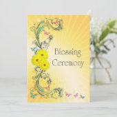 Uitnodiging tot uitzetting voor uitbeningsceremoni (Staand voorkant)