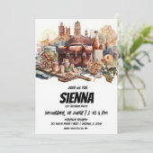 Uitnodiging tot uitzicht van de zomerpickncastle (Staand voorkant)