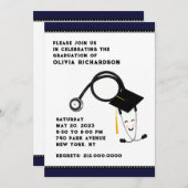 Uitnodiging tot urse Graduation Party (Voorkant / Achterkant)