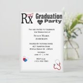 Uitnodiging tot urse Graduation Party (Staand voorkant)