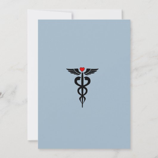 Uitnodiging tot urse Graduation Party (Achterkant)