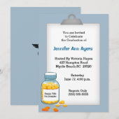 Uitnodiging tot urse Graduation Party (Voorkant / Achterkant)